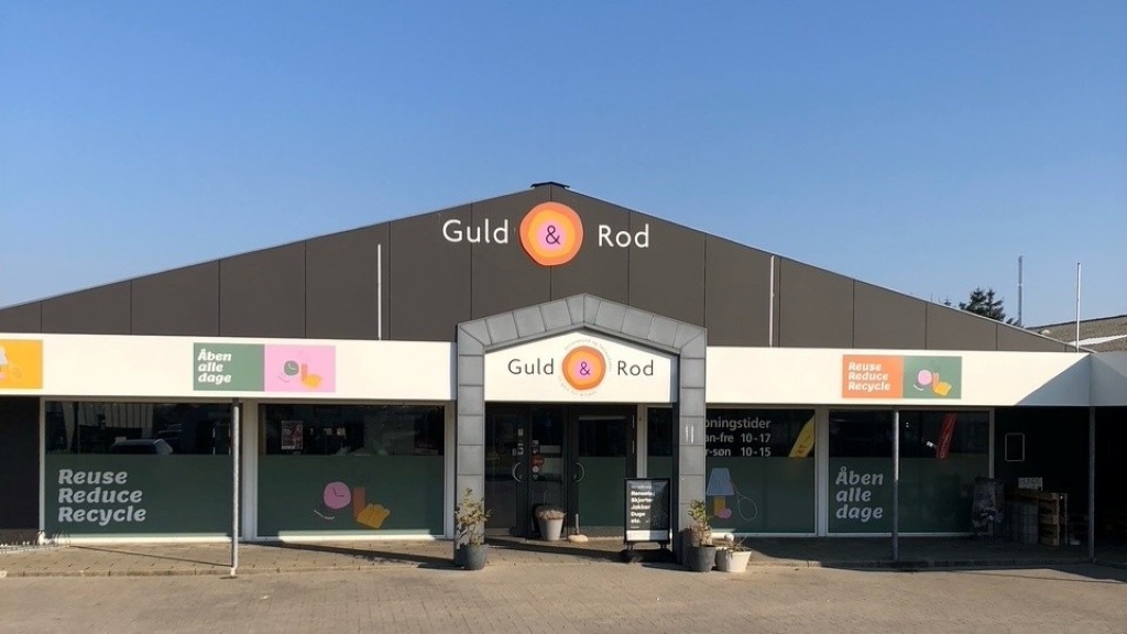 Indgangen til Guld & Rod