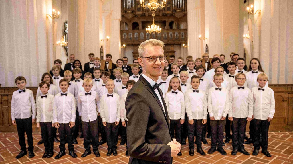 Photograph of the Haderslev Boys’ Choir.