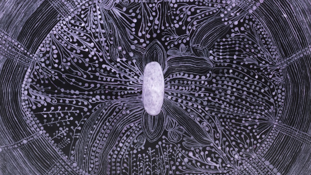 Artwork by Kristine Vaaben – Planetespor
