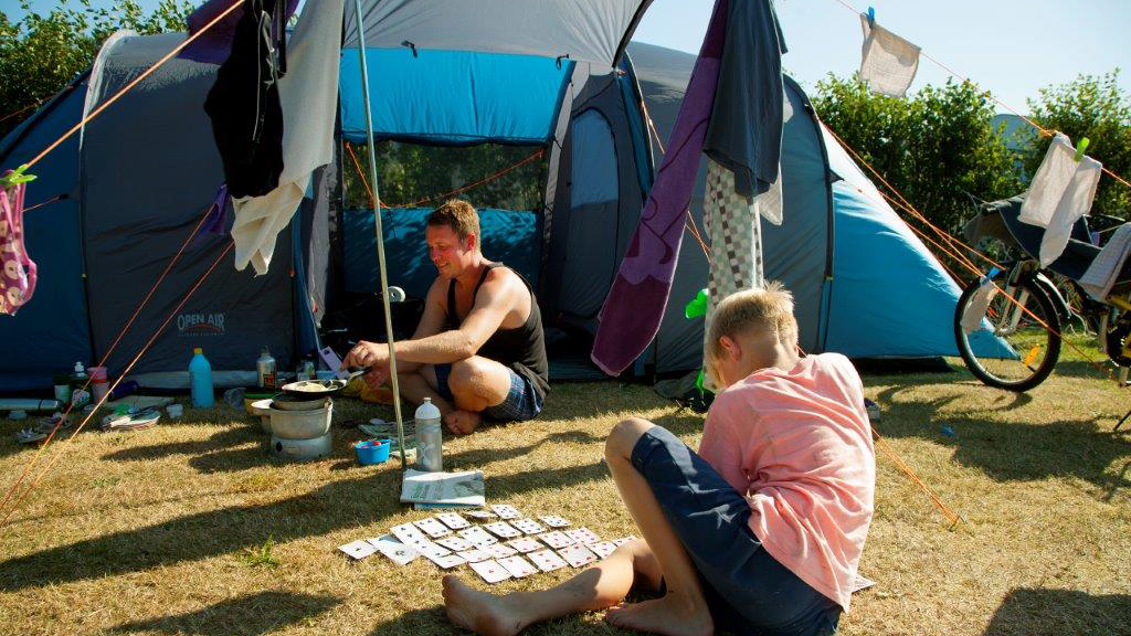 Camping på Samsø