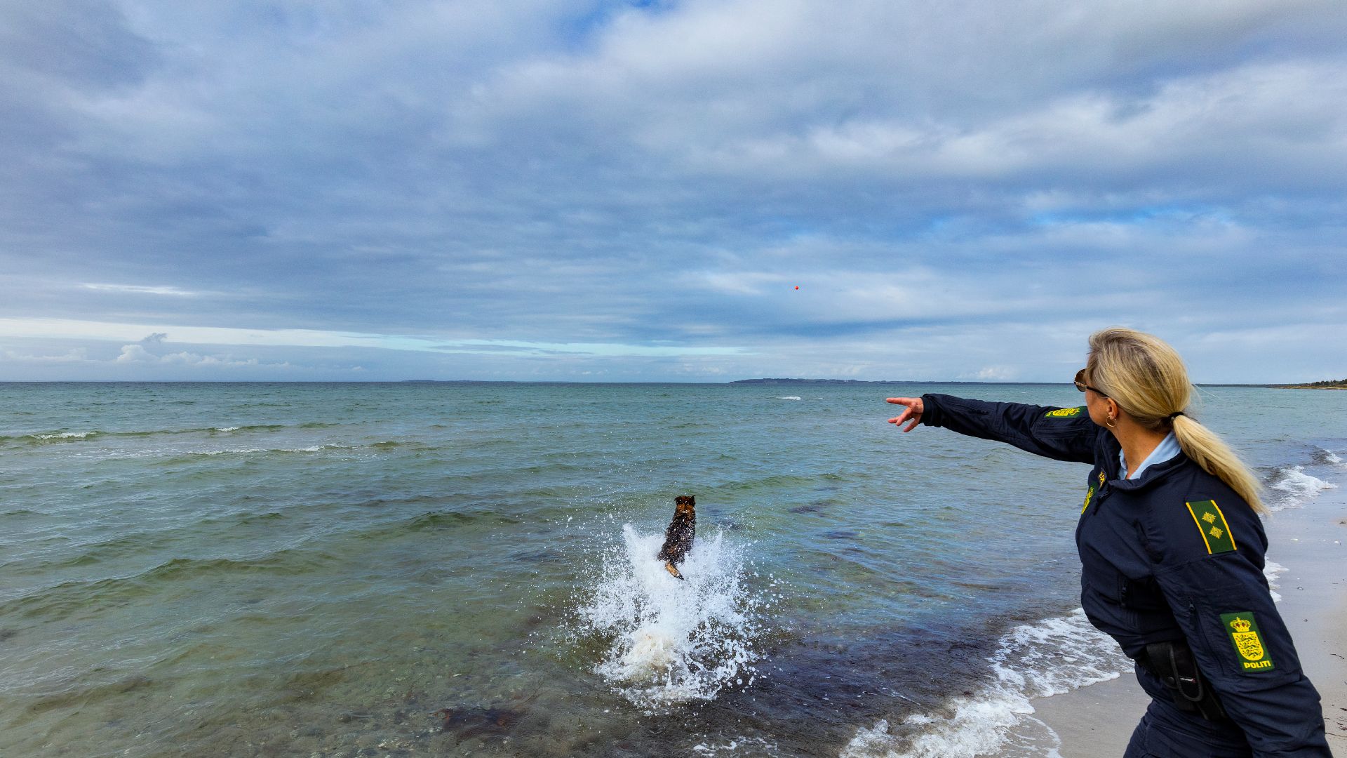 Puk passt auf Samsø auf