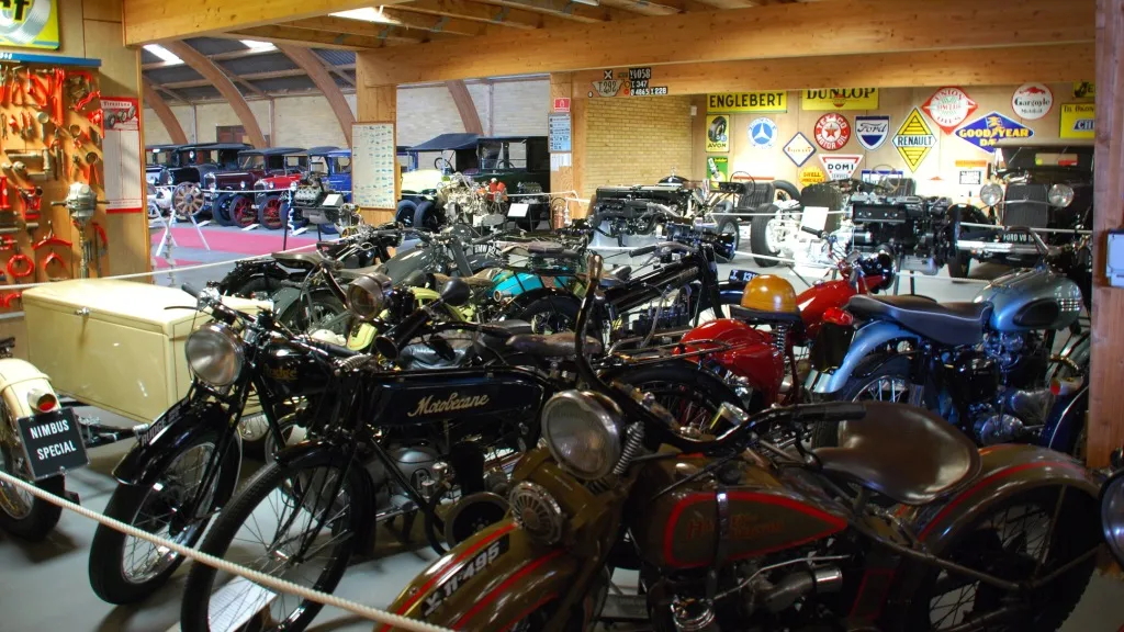 Jysk Automobilmuseum - motorcykler