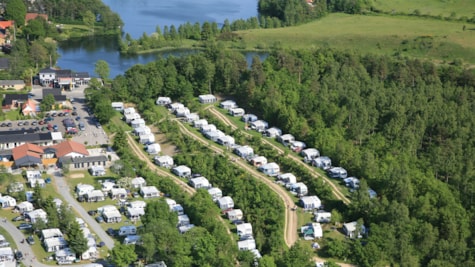 Bryrup Camping-Vandland - luftfoto