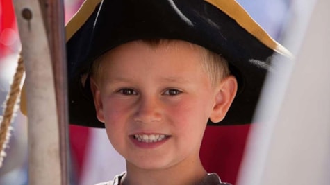 Tordenskiolddage - lille dreng