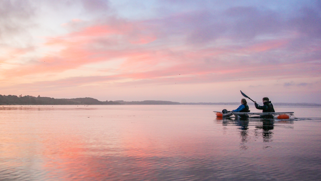 Full moon trips in GLASS KAYAK®