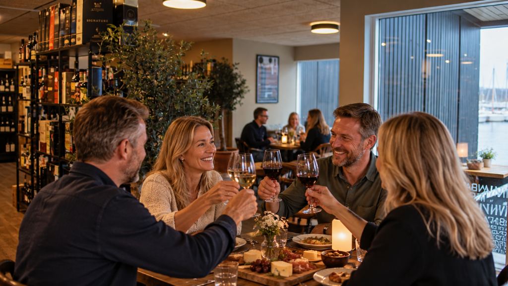 Mad og Vin på havnen - Maddage ved Limfjorden