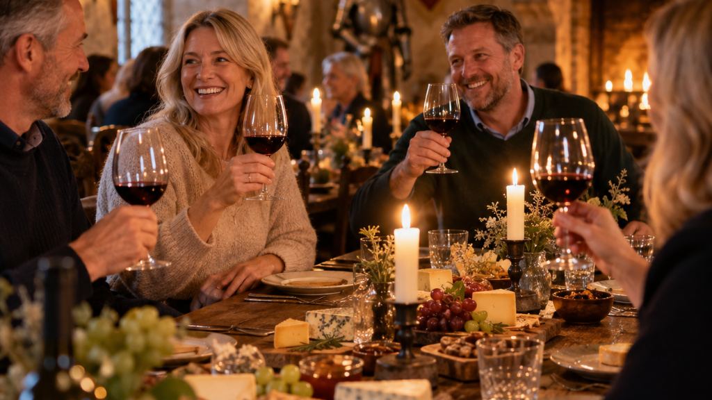 Ost og vin i Riddersalen - Maddage ved Limfjorden