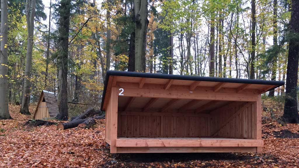 Kollund Skov - Shelter site