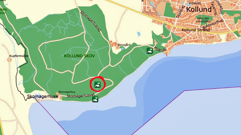 Kollund Skov - Tent site