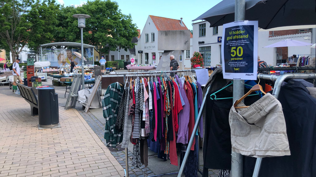 Second hand market in Sønderborg