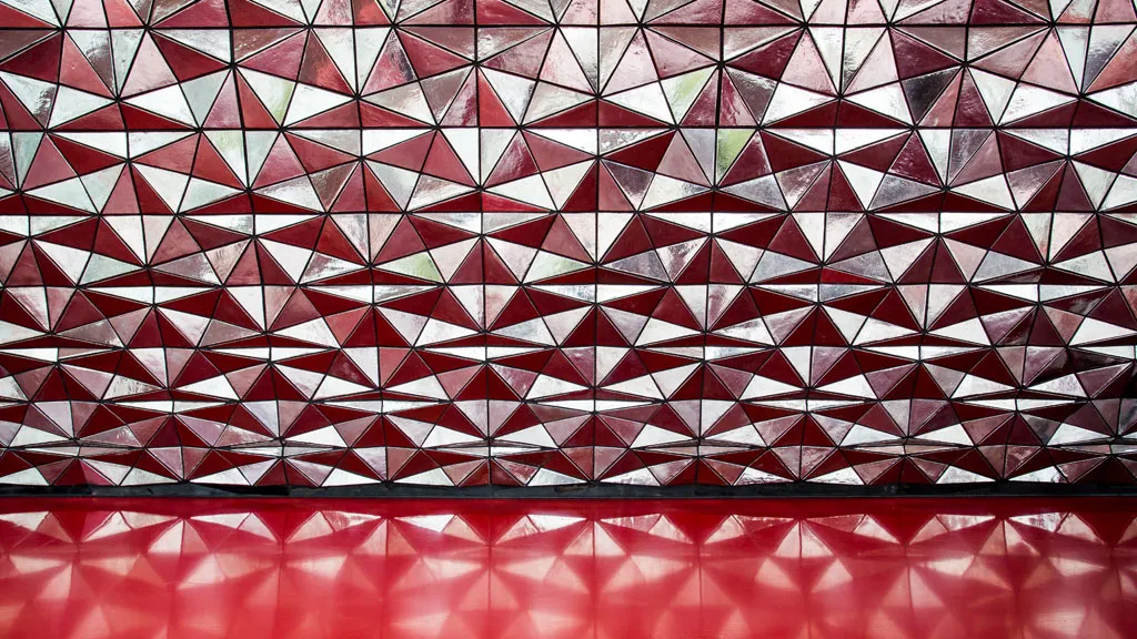 Mirror tiles by Olafur Eliasson