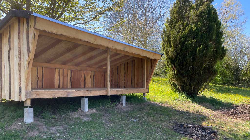 Shelter Mosestien in Havnbjerg