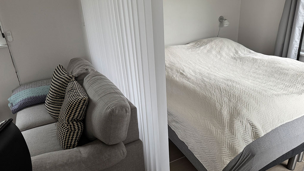 Sleep well in the beach hut on Gendarmstien