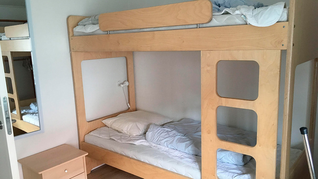 Sundeved Centret room with bunk bed