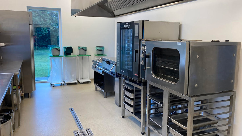 Sundeved Centret industrial kitchen