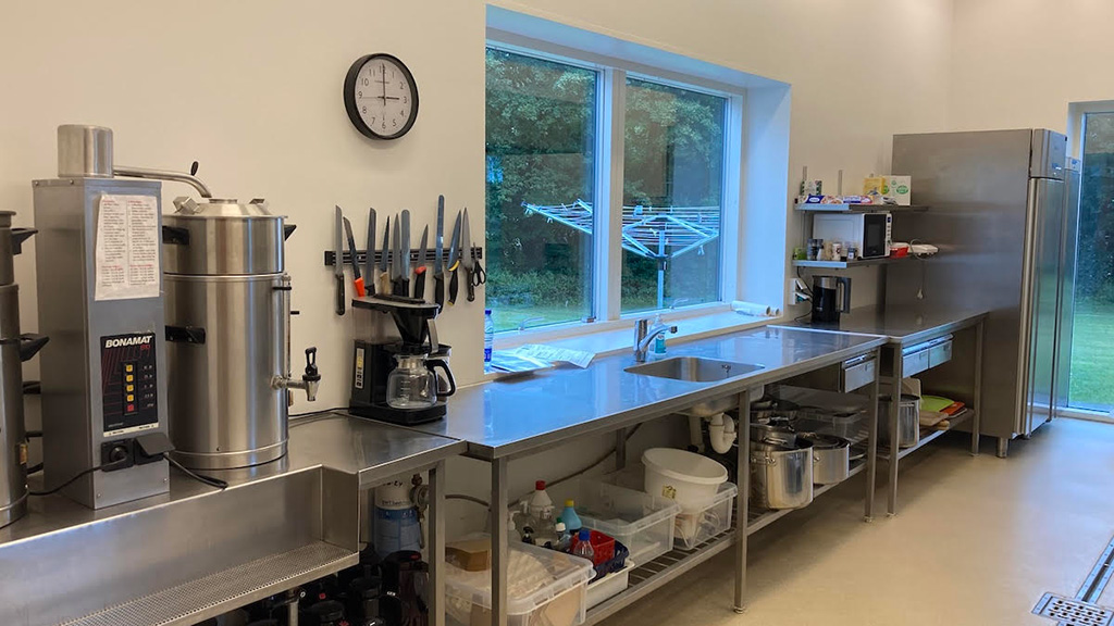 Sundeved Centret industrial kitchen