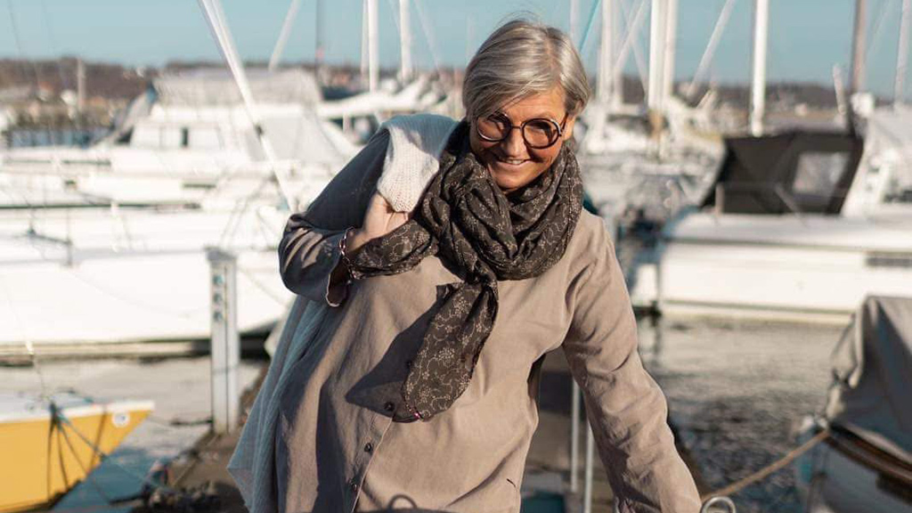 Janne K i Sønderborg på øen Als