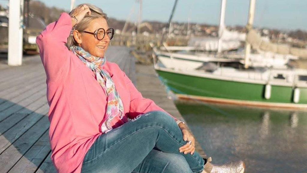 Janne K i Sønderborg på øen Als