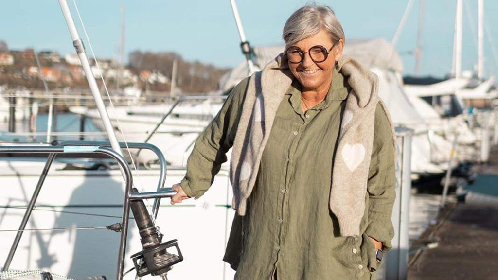 Janne K i Sønderborg på øen Als