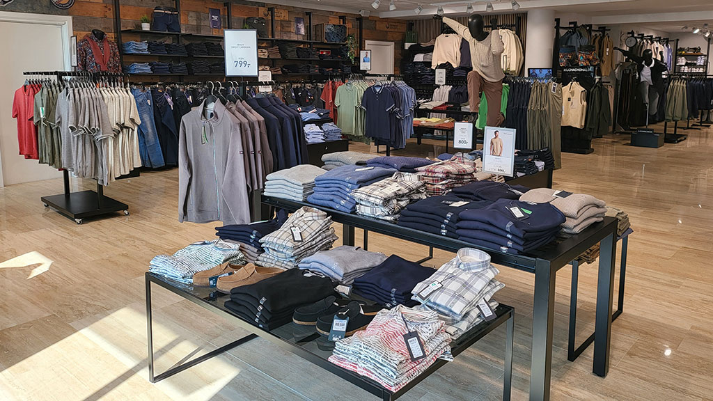 Tøjeksperten Bundgaard & Sportigan i Nordborg på øen Als