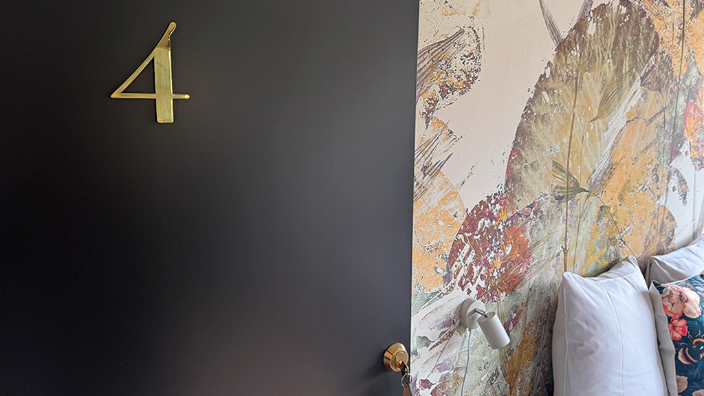 Room 4 at Hotel Arnkilhus in Sønderborg on the island of Als