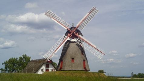Havnbjerg Mølle på øen Als