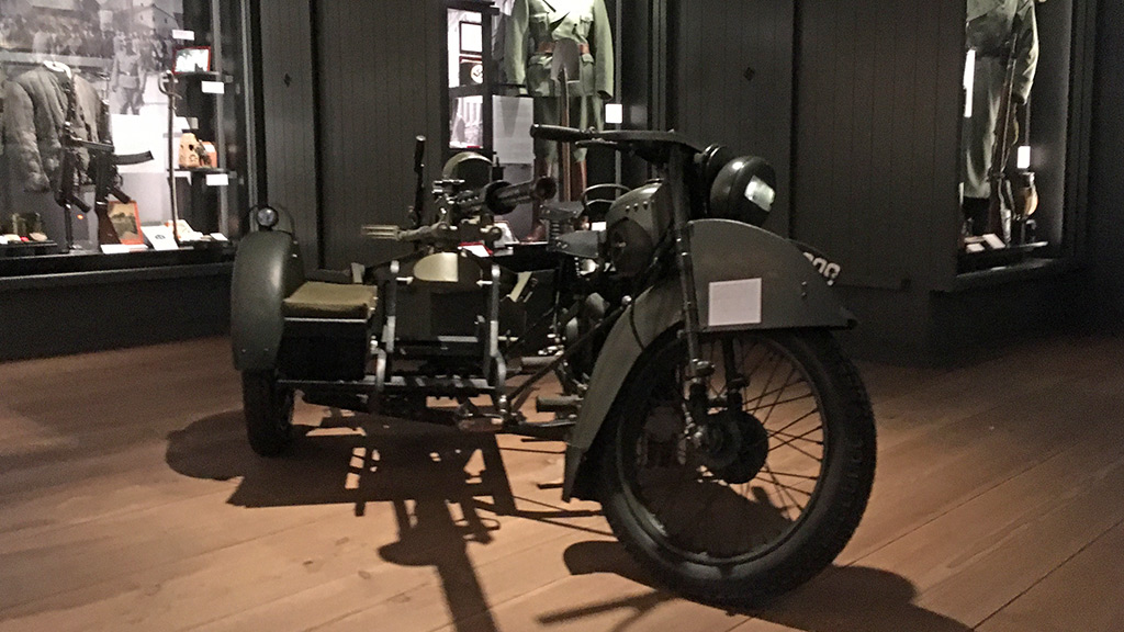 Nimbus påmonteret maskinkanon - Museet på Sønderborg Slot