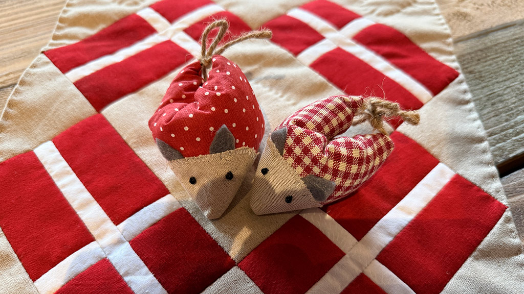 Patchwork in der Galleri Skovby Mølle auf der Insel Als