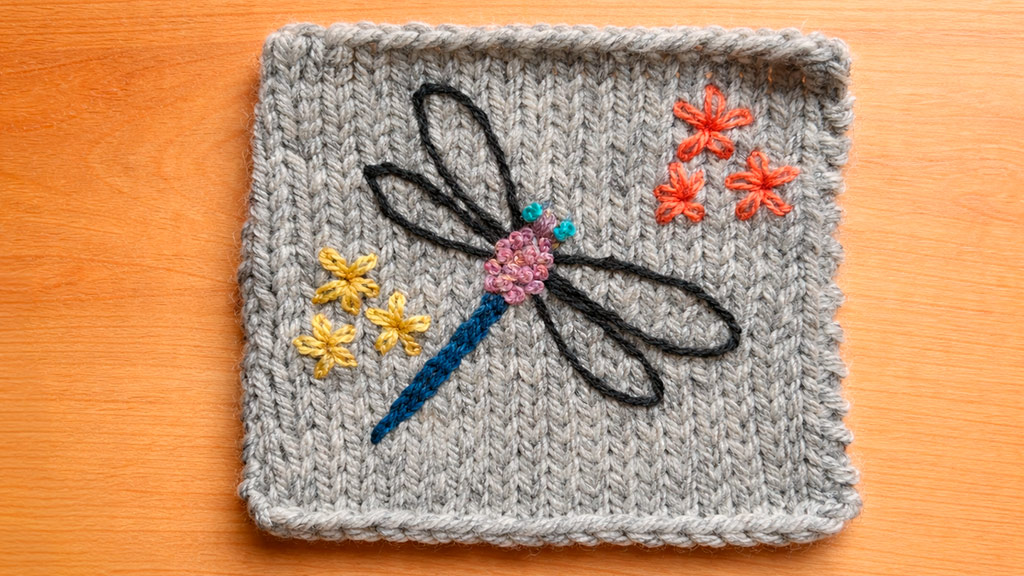 Strikkefestival Sønderborg 2026 – Stickerei auf Strickwaren von Lone Bollmann