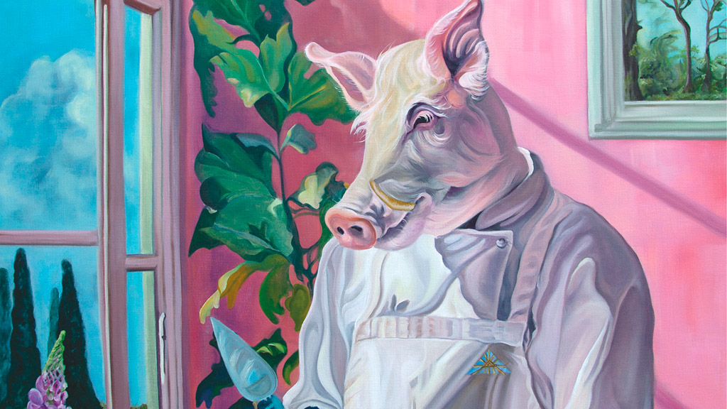 Gådefulde Malerier - en skattejagt - Grisen