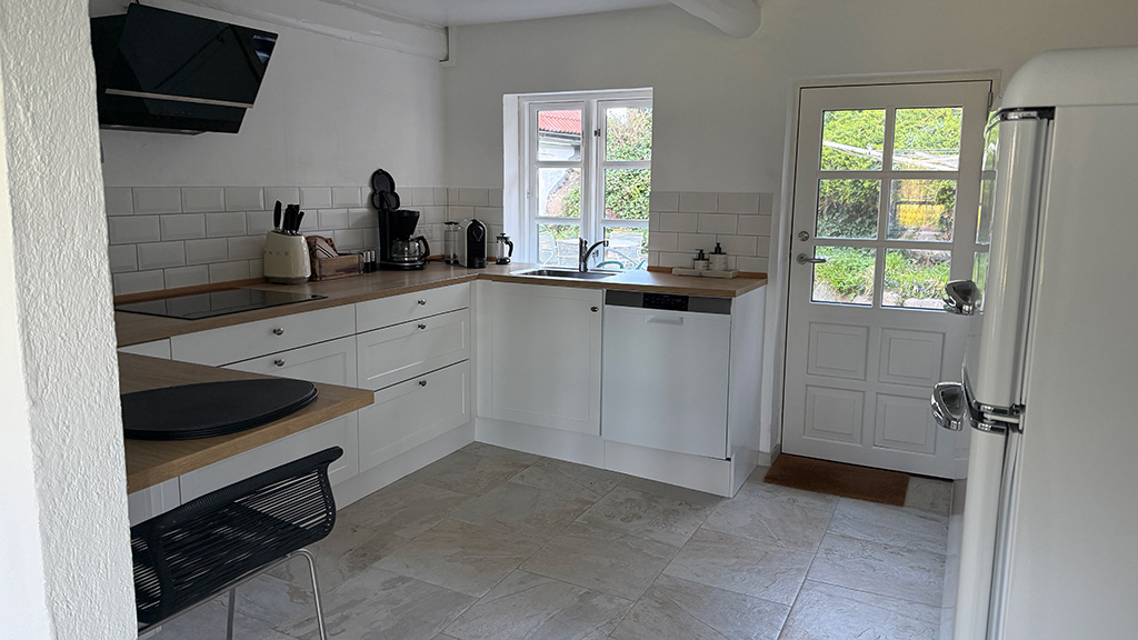 Ferienwohnung Kragesand – die Küche