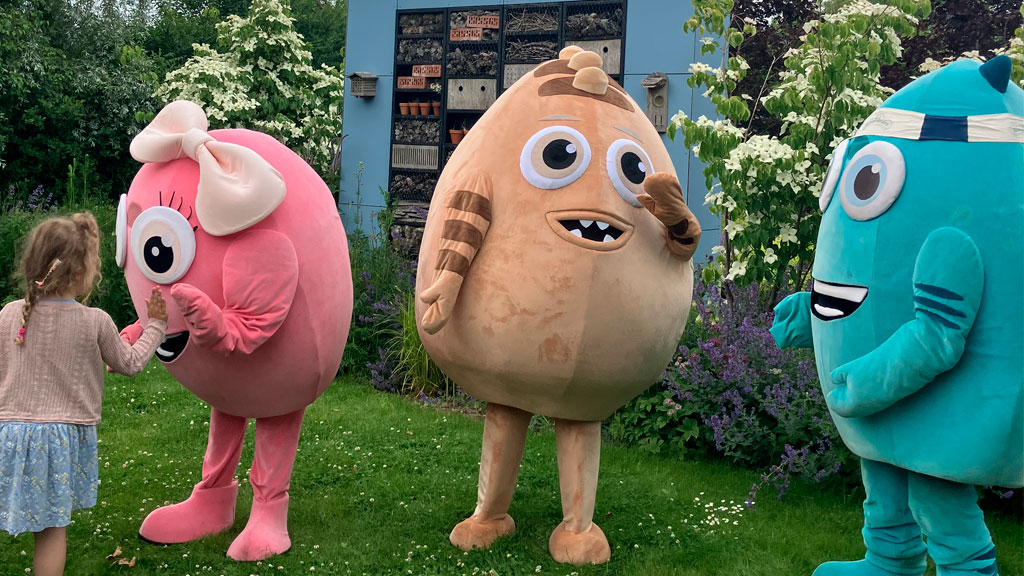 Mascot Day at Universe Science Park