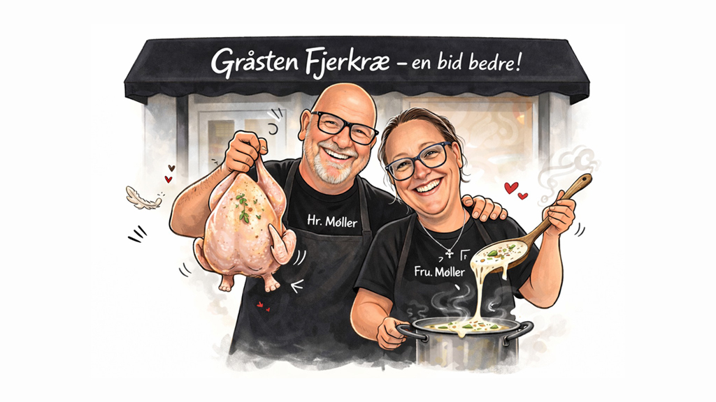 Gråsten Fjerkræ Gårdbutik in Kværs, Sønderjylland