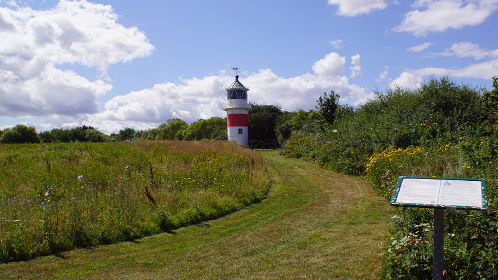 The light house, Tranerodde Fyr on Als