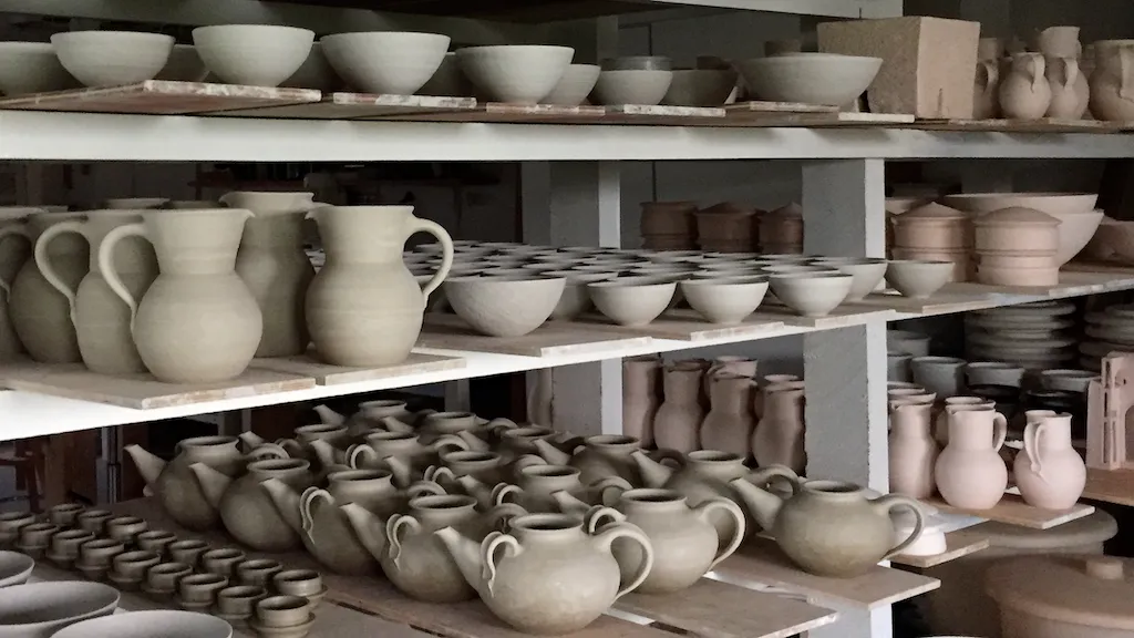 Keramik hos Keramiker Torsten Mosumgaard i Heltborg
