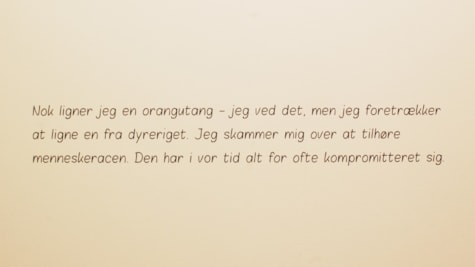 Kirsten Kjærs Museum - citat