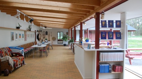Kirsten Kjærs Museum - reception og cafe