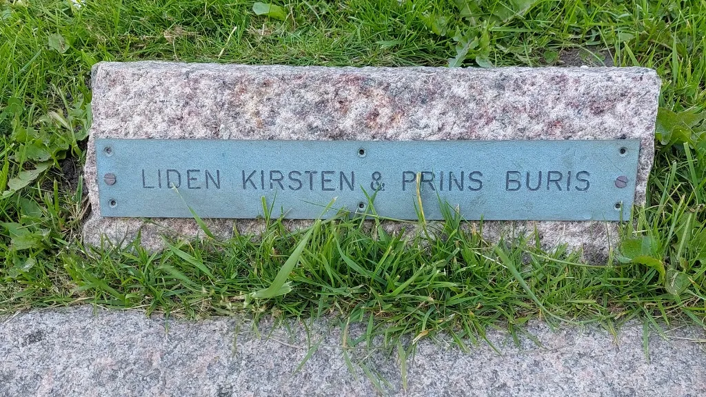 Vestervig Kirke - Sklit ved Liden Kirsten og Prins Buris Grav