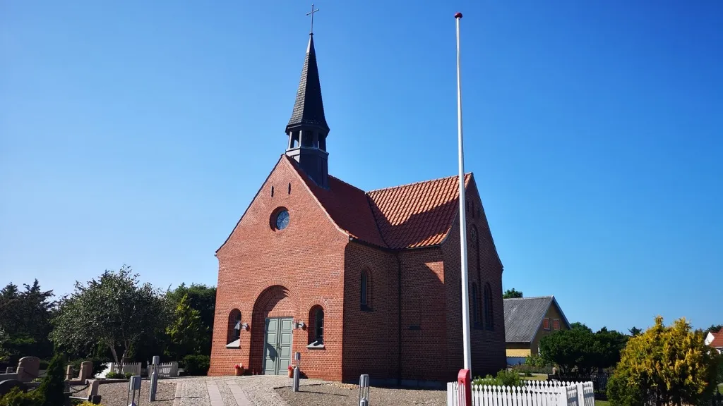 Stenbjerg Kirke - Udefra 1 - BCS GD