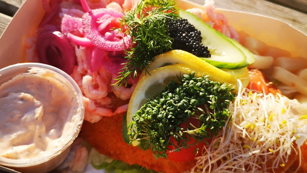 "Det Gamle Røgeri" (smokehouse) in Hanstholm (The Old Fish Smokehouse)