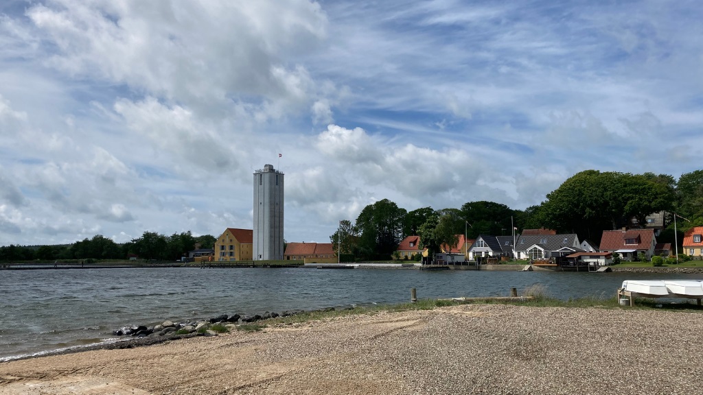 Water shelter at Doverodde Marina