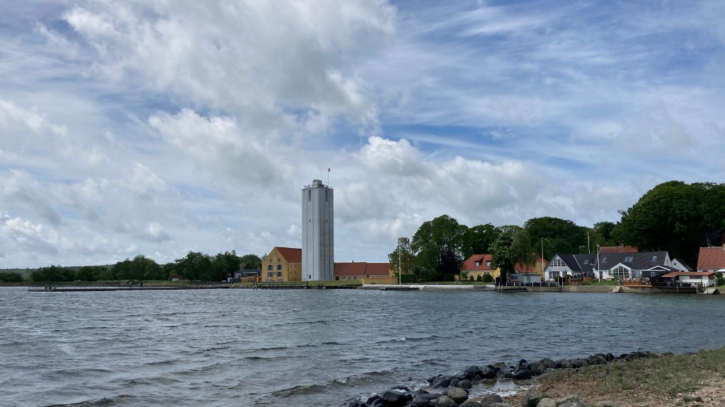 Water shelter at Doverodde Marina