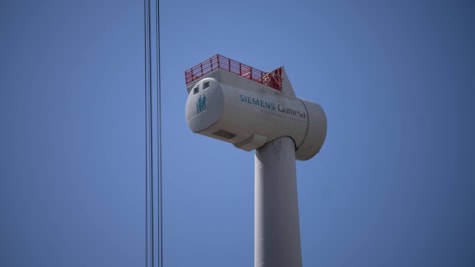 Nacelle, toppen af en mølle
