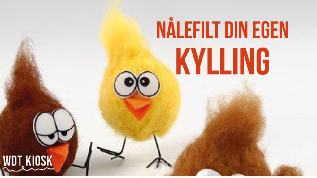 Nålefilt kylling