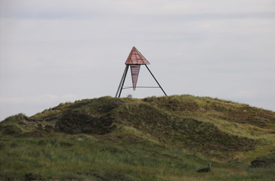 Shelter in Stenbjerg Dune Plantation in Thy National Park