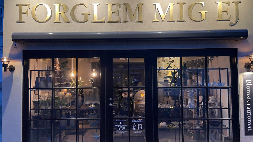 Blomsterbutikken Forglem mig ej i Rudkøbing