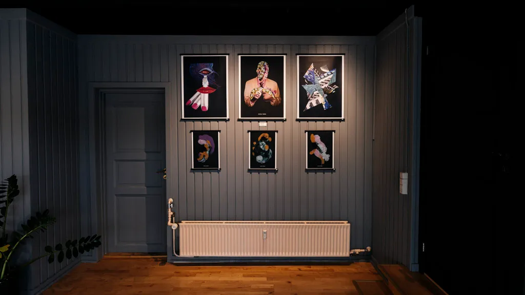 A & B GALLERIET - Art café in the centre of Rudkøbing