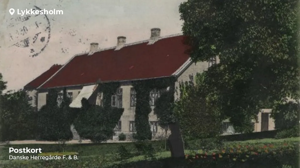 Postkort fra Lykkesholm
