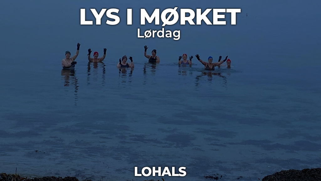 Lys i Mørket på Langeland - vinterbadning og sauna i Lohals