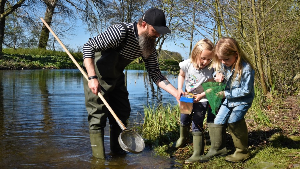 Vild safari til VANDHULLET på naturdestination Skovsgaard